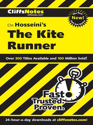cover image of CliffsNotes on Hosseini's The Kite Runner